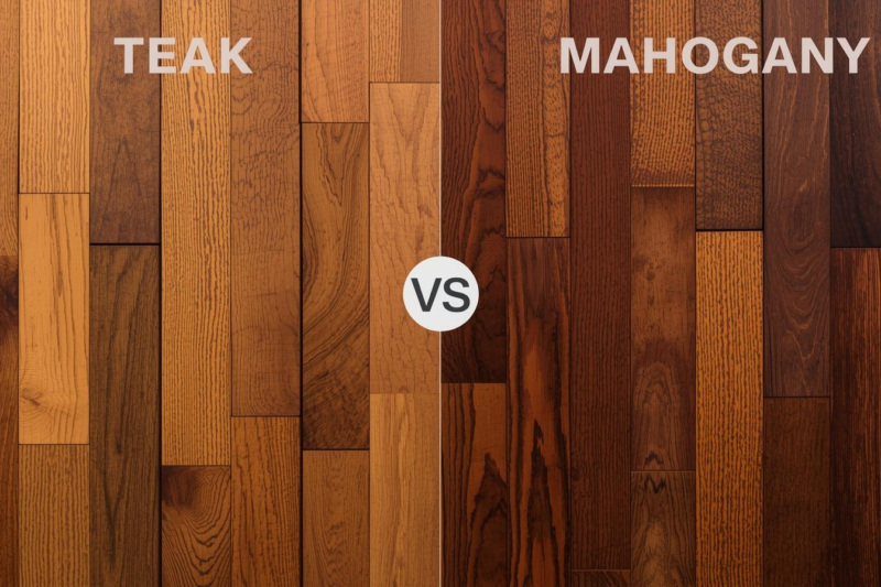 Kayu Jati vs Mahoni: Mana Lebih Cocok untuk Kusen Rumah Modern? Perbandingan Lengkap
