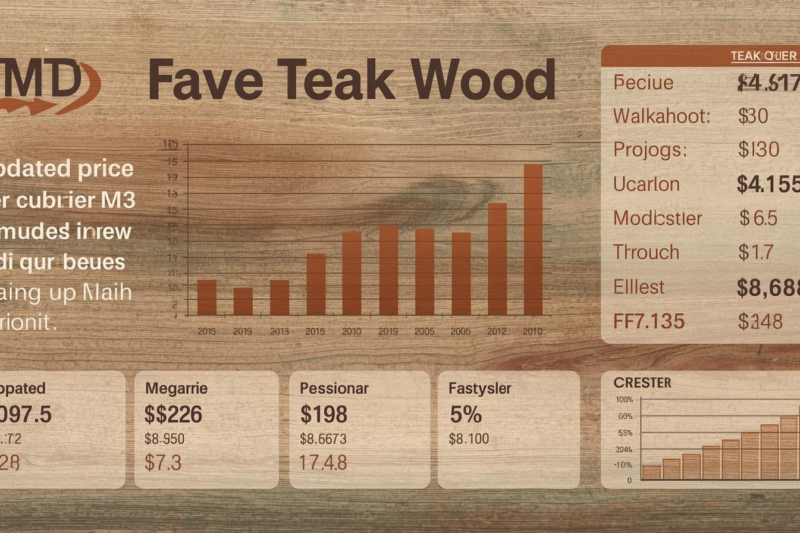 Update Harga Kayu Jati Per M3 Kuartal Pertama Tahun Ini: Naik atau Turun?