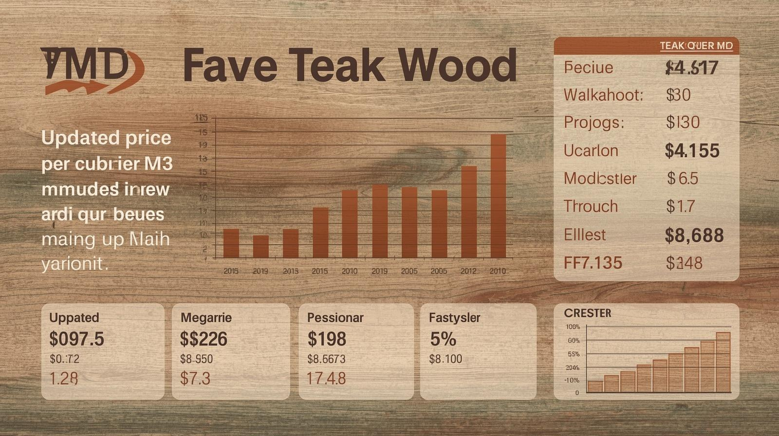 Update Harga Kayu Jati Per M3 Kuartal Pertama Tahun Ini